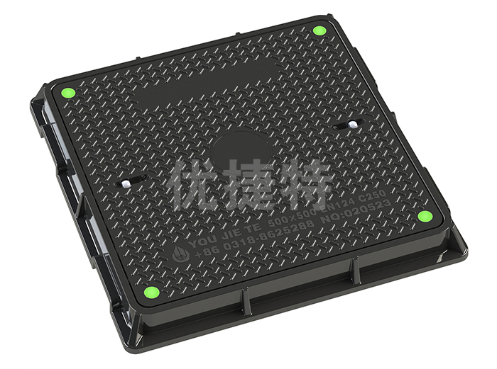 Square municipal manhole cover